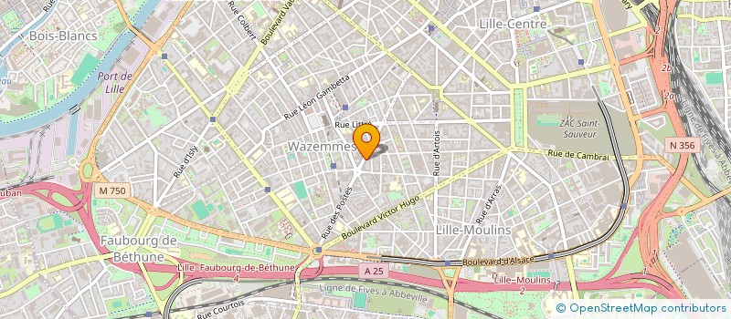 localisation de l'entreprise GAMAPA à LILLE