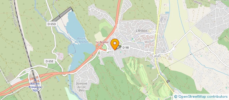 localisation de l'entreprise GAMAQUE  CABRIES