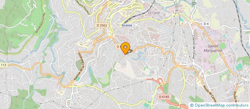 localisation de l'entreprise GAMAR à GRASSE