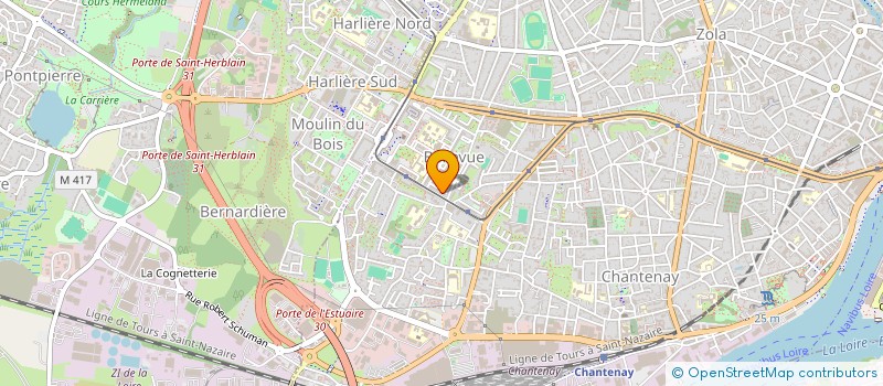 localisation de l'entreprise GAMARA TRANSPORT / VTC  NANTES