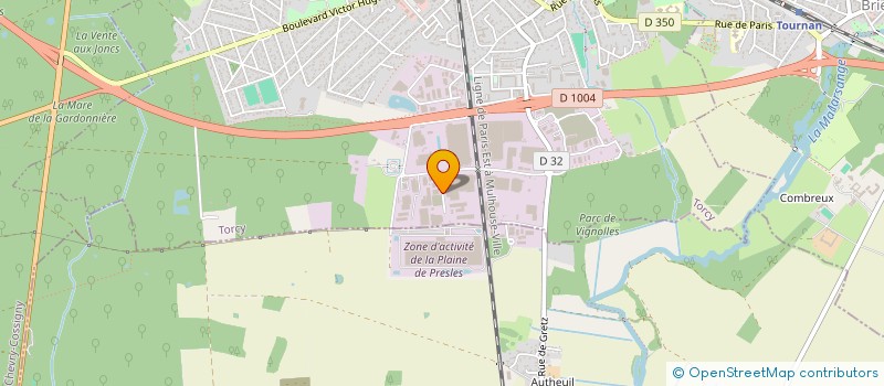 localisation de l'entreprise GAMARIEL SAS à SAINT-MAUR-DES-FOSSES