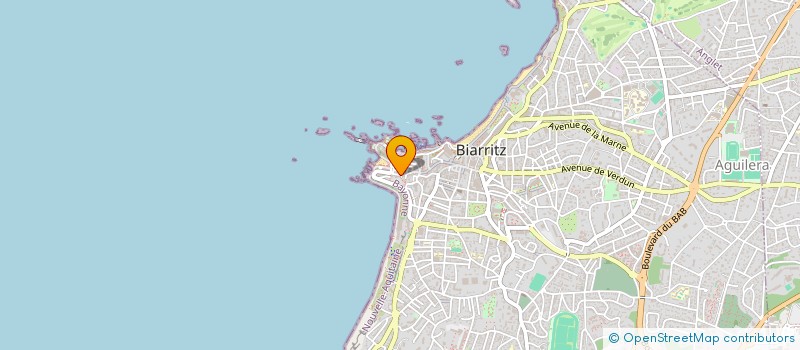 localisation de l'entreprise GAMARITZ à BIARRITZ