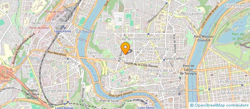 localisation de l'entreprise GAMASTE à LYON