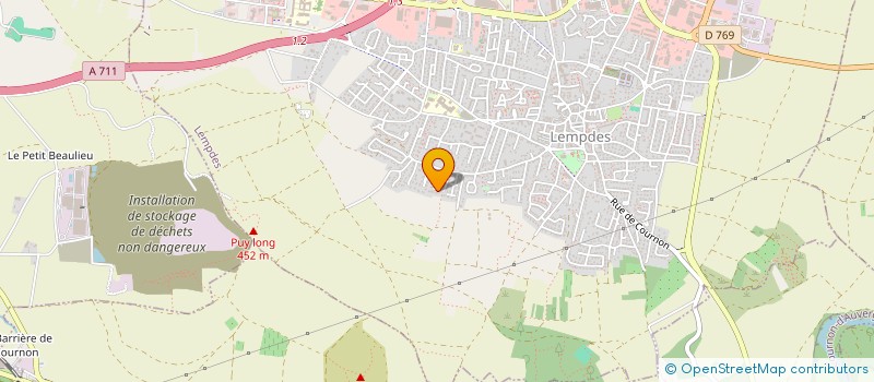 localisation de l'entreprise GAMATHIMMO  LEMPDES