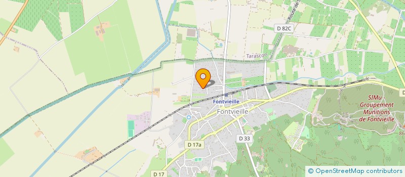 localisation de l'entreprise GAMAVISTA  FONTVIEILLE