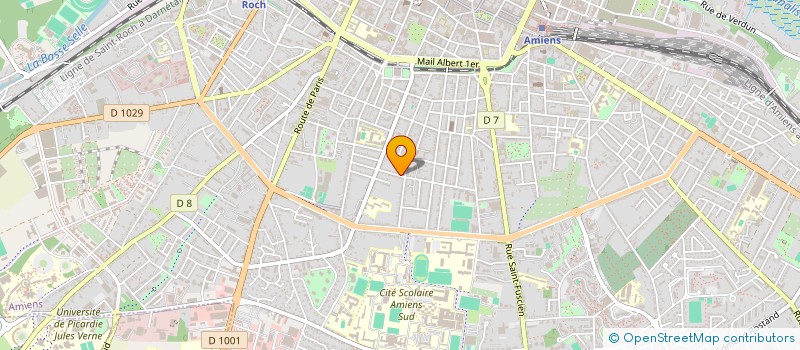 localisation de l'entreprise GAMAXLIE à AMIENS