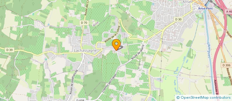 localisation de l'entreprise GAMAY DEUX SANS TROIS  LACHASSAGNE