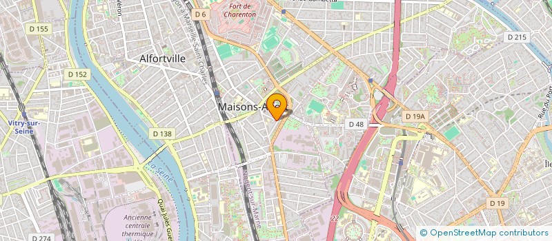 localisation de l'entreprise GAMBARO IMMO 1 à MAISONS-ALFORT