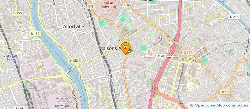 localisation de l'entreprise GAMBARO IMMO 4 à MAISONS-ALFORT