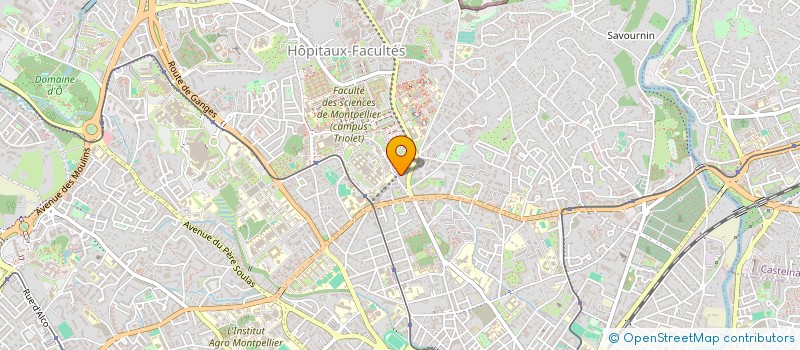 localisation de l'entreprise GAMBAS à MONTPELLIER
