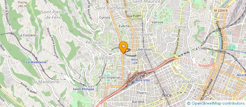 localisation de l'entreprise GAMBETT'SSOLE à NICE
