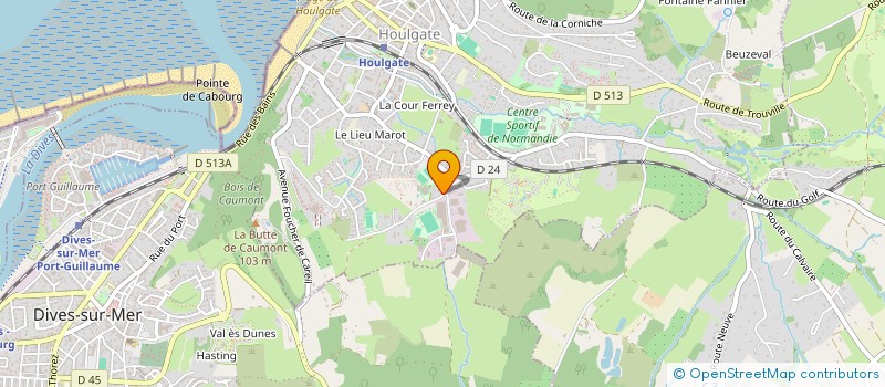 localisation de l'entreprise GAMBETTA  HOULGATE