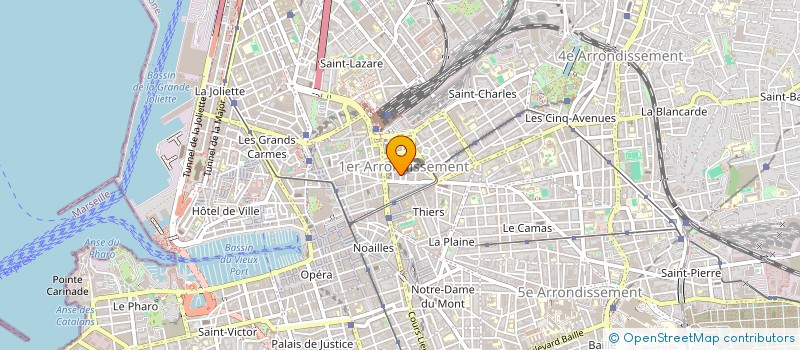 localisation de l'entreprise GAMBETTA à MARSEILLE
