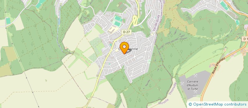 localisation de l'entreprise GAMBETTA  HETTANGE-GRANDE