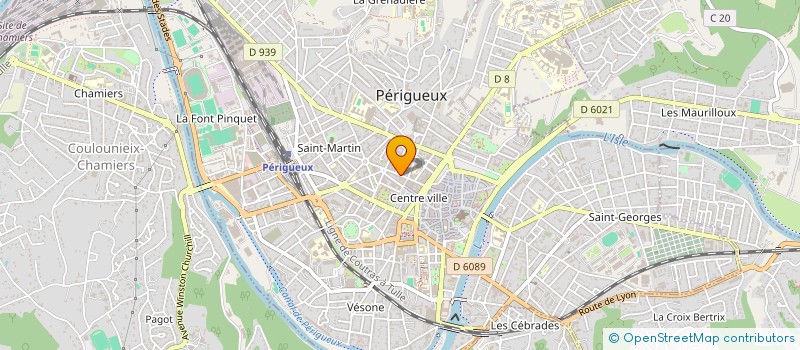 localisation de l'entreprise GAMBETTA à PERIGUEUX