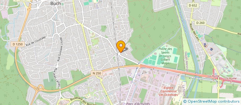 localisation de l'entreprise GAMBETTA CORNER à LA TESTE-DE-BUCH