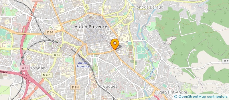 localisation de l'entreprise GAMBETTA DISTRIBUTION à AIX-EN-PROVENCE