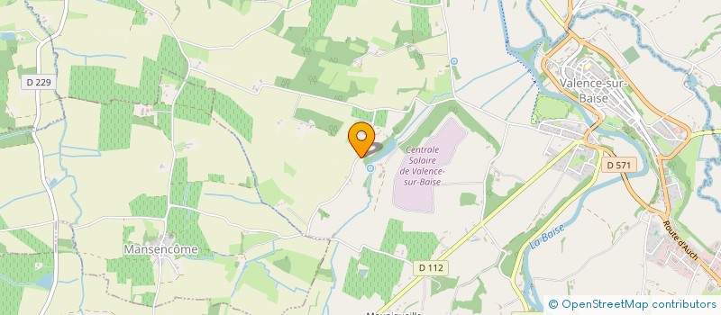 localisation de l'entreprise GAMBETTA OPTIQUE  CONDOM