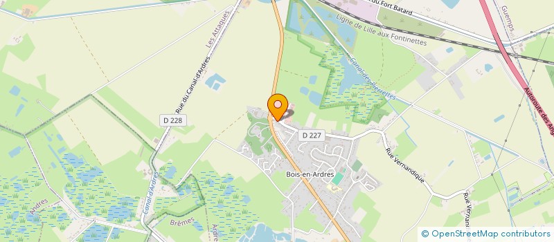 localisation de l'entreprise GAMBETTA THEATRE  ARDRES