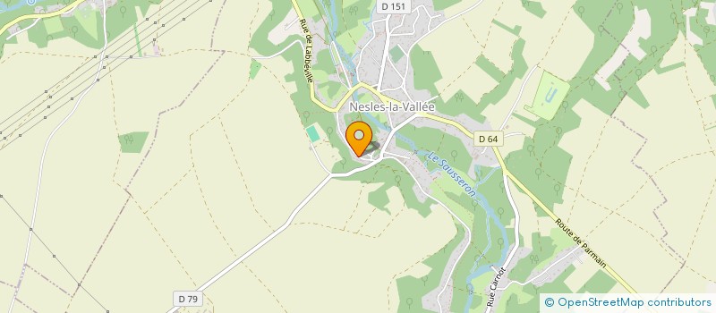 localisation de l'entreprise GAMBI  NESLES-LA-VALLEE