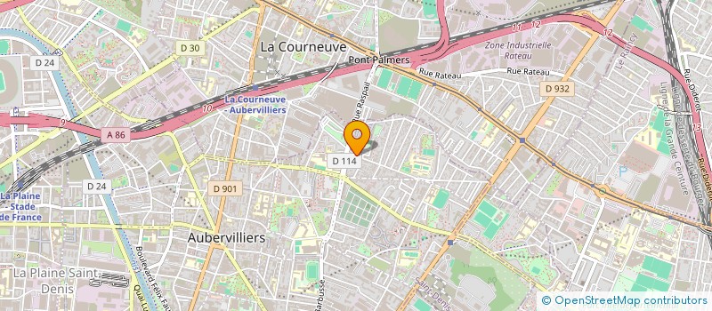 localisation de l'entreprise GAMBIAN UNION à AUBERVILLIERS