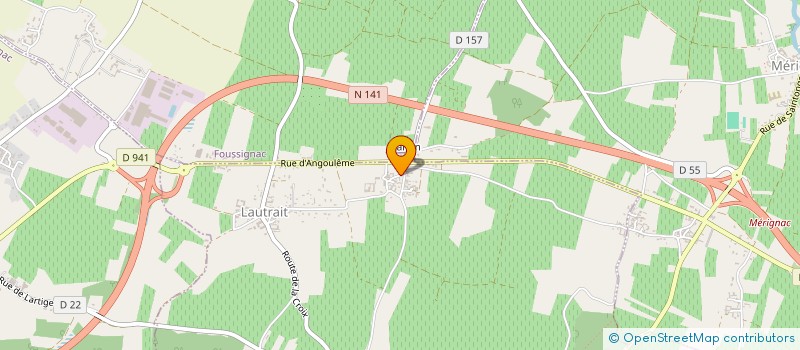 localisation de l'entreprise GAMBIER à TRIAC-LAUTRAIT