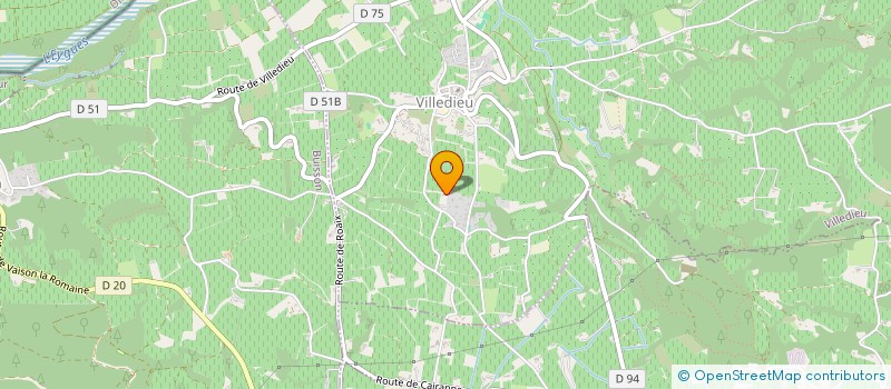 localisation de l'entreprise GAMBIT  VILLEDIEU