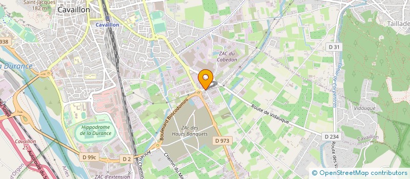 localisation de l'entreprise GAMBUS à CAVAILLON