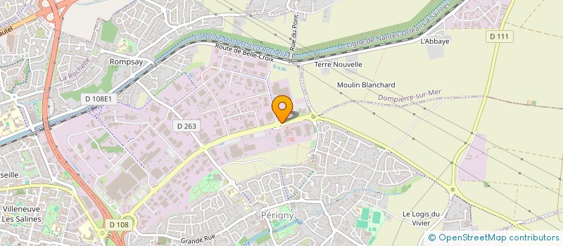 localisation de l'entreprise GAMCASH  PERIGNY