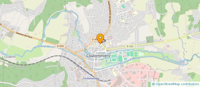 localisation de l'entreprise GAMDIS à COULOMMIERS