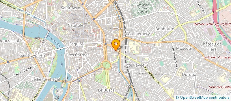 localisation de l'entreprise GAME ACT REVENDIC ART GENERATION EVE à TOULOUSE