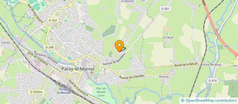 localisation de l'entreprise GAME CHANGER PERFORMANCE  PARAY-LE-MONIAL