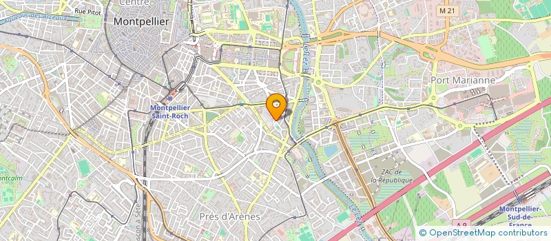 localisation de l'entreprise GAME CHANGERS à MONTPELLIER