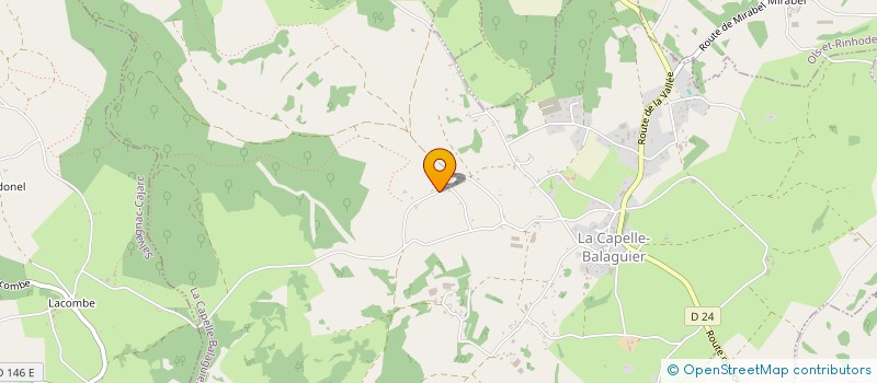 localisation de l'entreprise GAME ENERGIE  LA CAPELLE-BALAGUIER