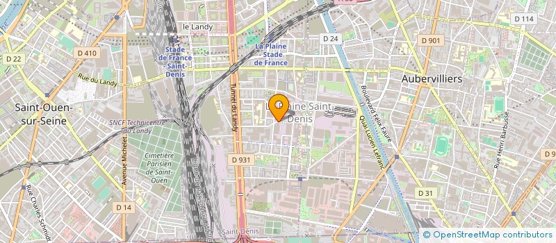 localisation de l'entreprise GAME FRANCE  SAINT-DENIS