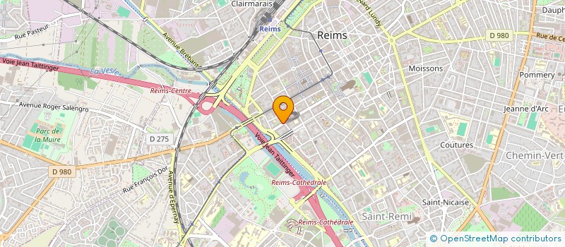 localisation de l'entreprise GAME IT  REIMS