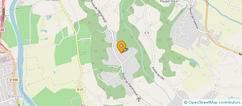 localisation de l'entreprise GAME-MARTINET  VILLEMUR-SUR-TARN