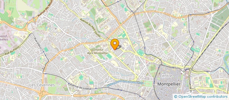 localisation de l'entreprise GAME MIND  MONTPELLIER