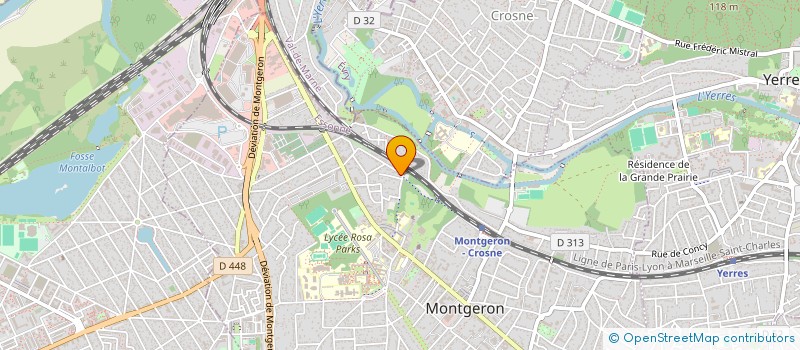 localisation de l'entreprise GAME'N GEEK à MONTGERON