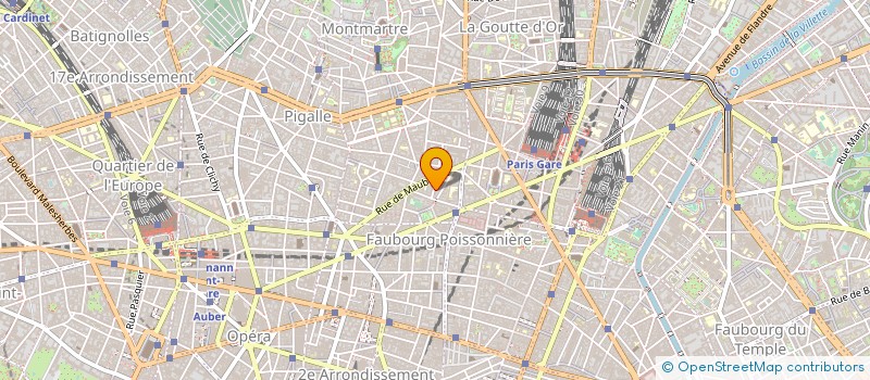 localisation de l'entreprise GAME OVER à PARIS