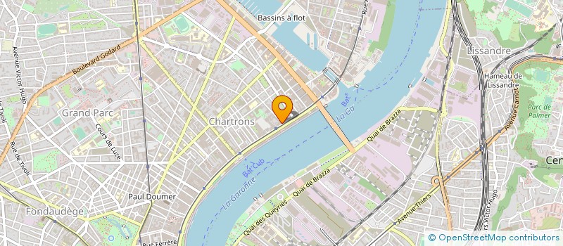 localisation de l'entreprise GAME RENT à BORDEAUX