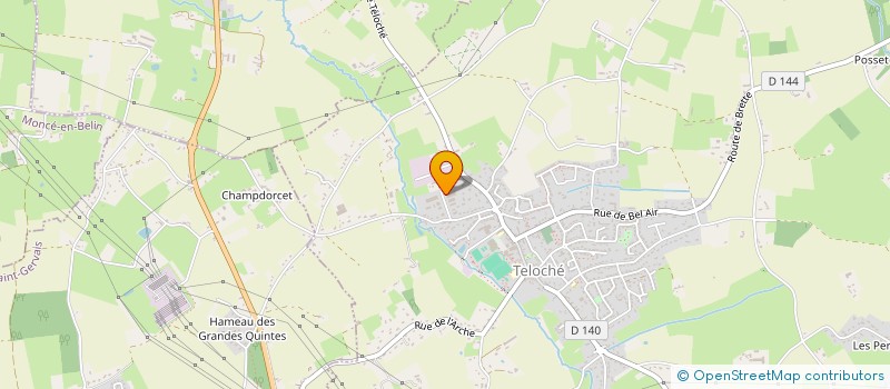 localisation de l'entreprise GAME SYSTEM  TELOCHE