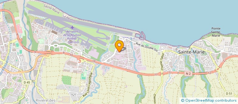 localisation de l'entreprise GAMEBIT AGENCY  SAINTE-MARIE