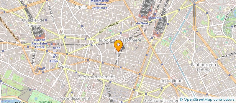 localisation de l'entreprise GAMECASTCLUB  PARIS