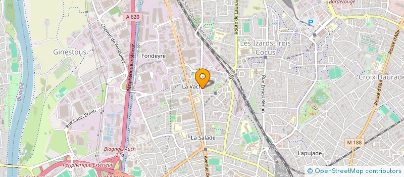 localisation de l'entreprise GAMEFLAKES  TOULOUSE