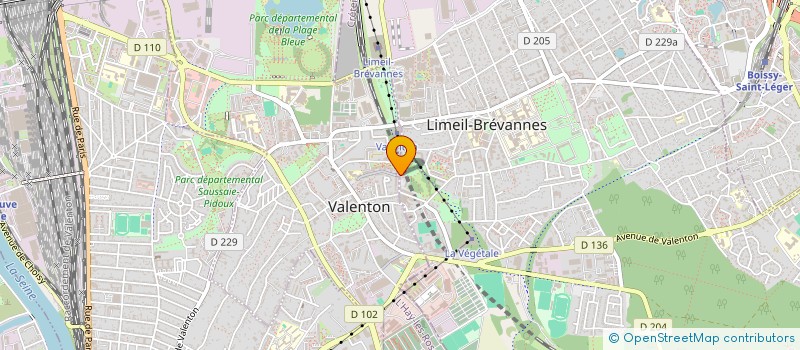 localisation de l'entreprise GAMEK TRANSPORTS  LIMEIL-BREVANNES