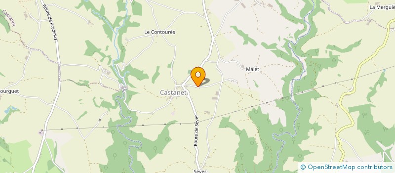 localisation de l'entreprise GAMEL ENERGIE  CASTANET