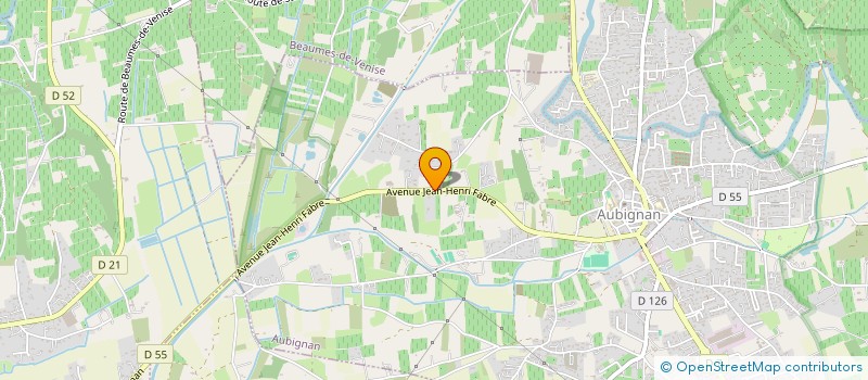 localisation de l'entreprise GAMELLES ET COMPAGNIE  AUBIGNAN