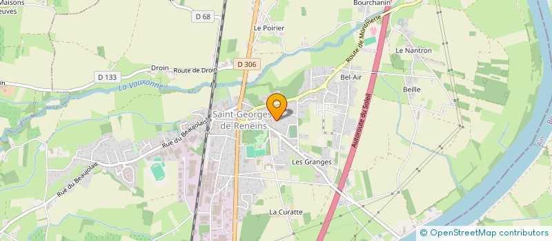 localisation de l'entreprise GAMEO  SAINT-GEORGES-DE-RENEINS