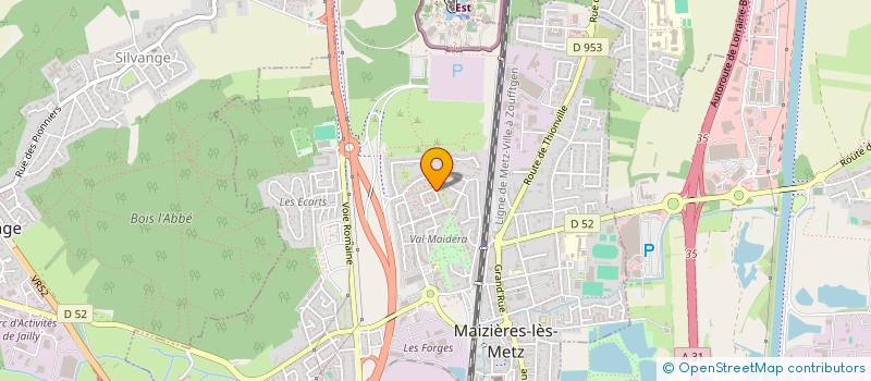 localisation de l'entreprise GAMEOS  MAIZIERES-LES-METZ